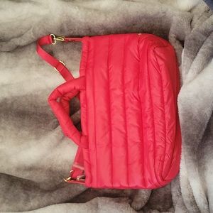 ESTEE LAUDER RED PUFF BAG